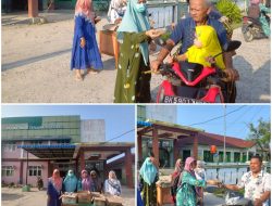 UPTD Puskesmas Tanjung Leidong Bagi-Bagi Takjil Kepada Masyarakat Dan Pengguna Jalan