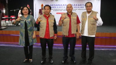 Bupati Taput Membuka Secara Resmi Pelaksanaan Lokakarya 7 Pendidikan Guru Penggerak