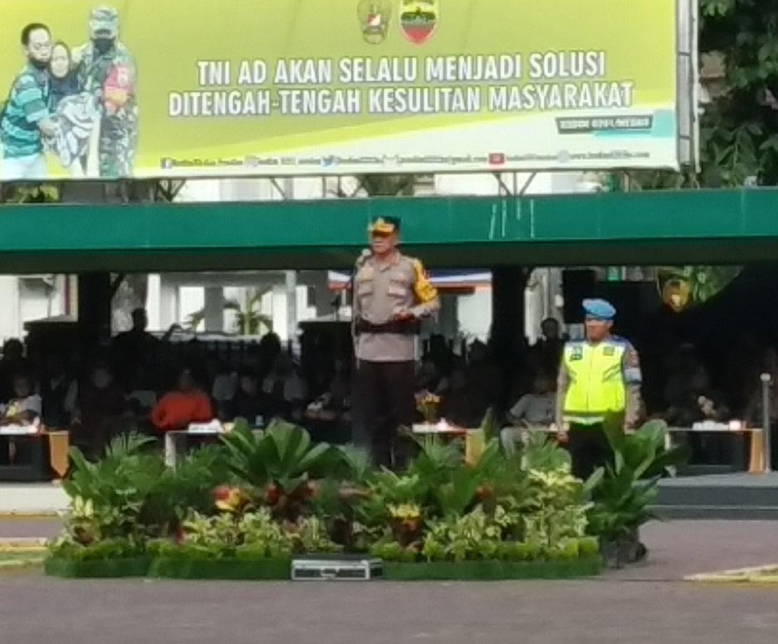 Pimpin Apel Pasukan Operasi Ketupat Toba 2023, Kombes Valentino: Pengamanan Lebaran Harus Optimal di Medan