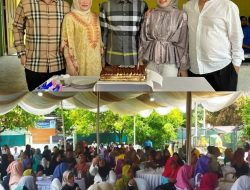 Bersilaturahmi Idul Fitri, Masyarakat ‘Banjiri’ Kediaman HM Syaf Lubis SE