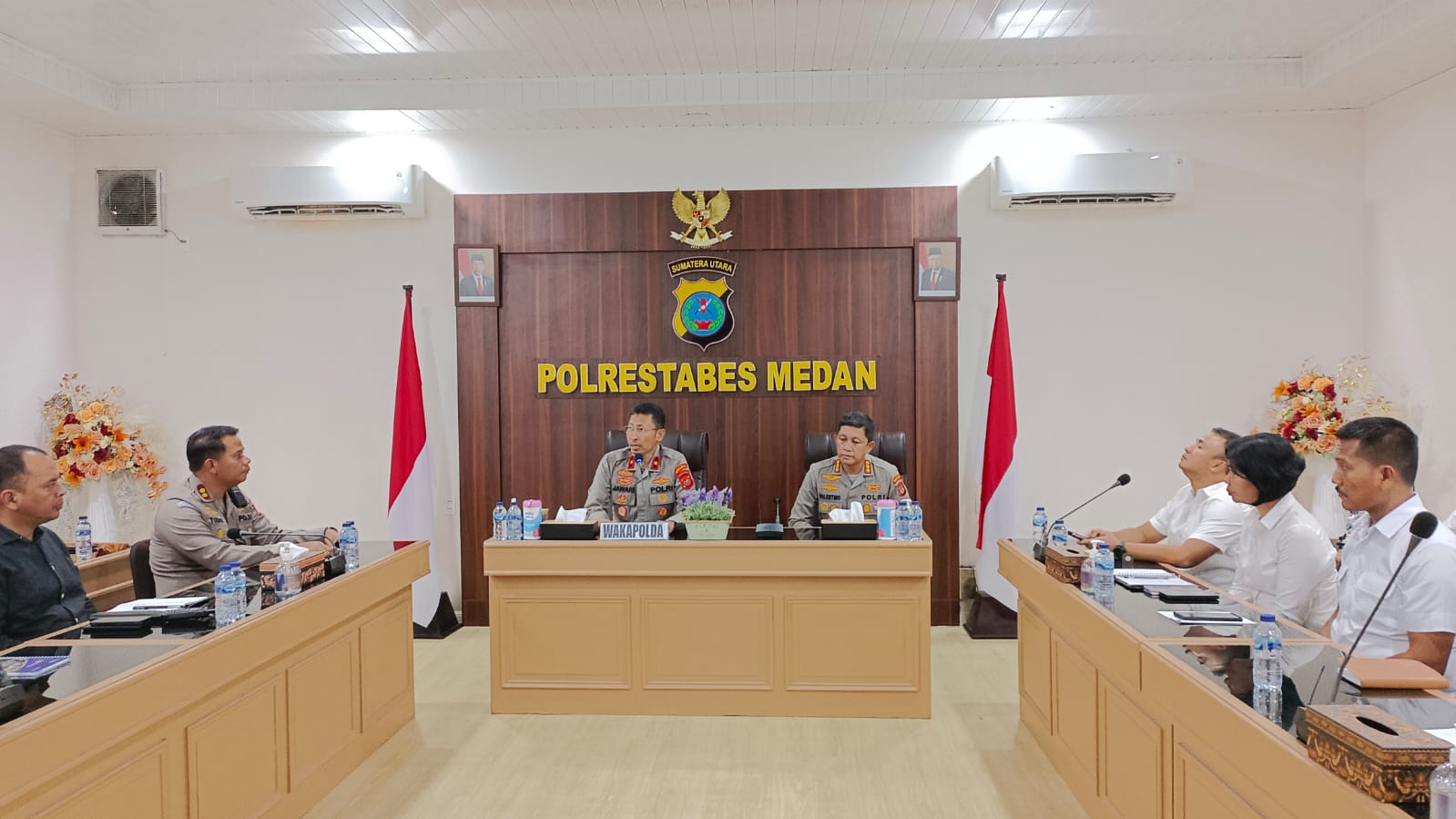 Wakapolda Sumut Beri Arahan ke Personel Sat Reskrim dan Sat Narkoba Polrestabes Medan
