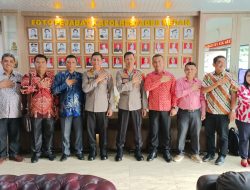 Pengurus Panitia PGPI Berkunjung ke Polrestabes Medan, Kasat Binmas : Polisi Siap Kawal Pengamanan Kegiatan Keagamaan di Medan