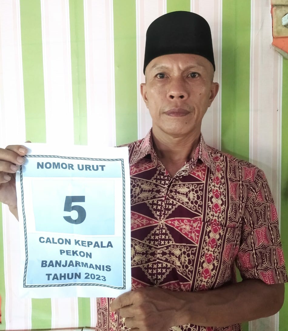 Zarkhizi Nomor Urut 5, Siap Memajukan Banjarmanis Cukuh Balak Lampung Tanggamus