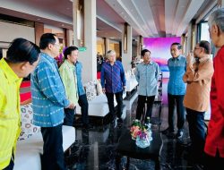Hari Kedua Puncak KTT Ke-42 ASEAN, Para Pemimpin Kenakan Tenun Songke Manggarai