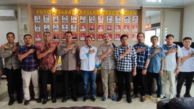 Berkunjung di Mapolrestabes Medan, ICMI Muda Sumut: Masyakarat Harus Sadar Hukum