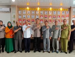 Persatuan PP Polri Beraudensi di Mapolrestabes Medan