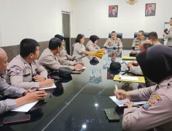 Subdit Binanecpolsus Ditbinpotmas Polri Sosialisasi Peraturan Polri No.9 Tahun 2021 di Polrestabes Medan