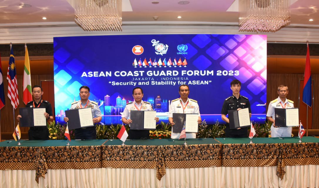 Bakamla RI Beserta 5 Negara ASEAN Sepakati Draf Pembentukan ASEAN Coast Guard Forum (ACF)