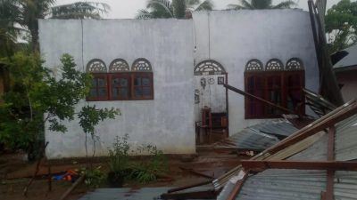 26 Rumah Rusak Diterjang Puting Beliung, Kodim 0204/DS Lakukan Tanggap Bencana