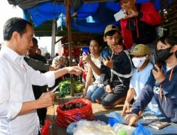 Jelang Iduladha, Presiden Tinjau Sejumlah Pasar di Kabupaten Bogor