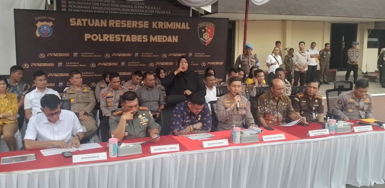 Kapolrestabes Medan, Kombes Valentino Alfa Tatareda SIK MSi : Kita Tidak Tolerir Begal dan Kasus Jalanan