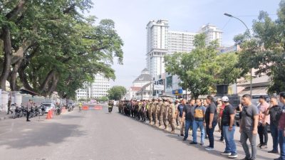 Ciptakan Kamtibmas Kondusif Polrestabes Medan Tingkatkan Patroli Skala Besar