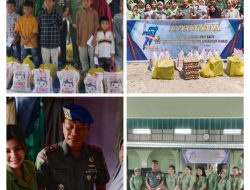 Denpom I/1 Siantar Santuni Anak Yatim Sambut HUT Corps Pklisi TNI AD