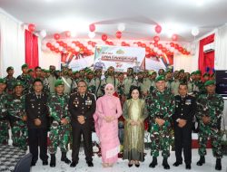 Batalyon Infanteri 126/Kala Cakti Kunjungi Polres Tanjung Balai, Berikan Suprize Pada Hari Bhayangkara Ke-77 Tahun 2023