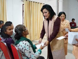 Satika Simamora, SE, MM Berbagi Kasih Bersama 60 Orang Penyintas Disabilitas dan Penyakit Berat