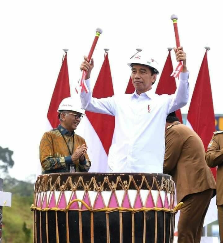 Presiden Jokowi Resmikan Jalan Tol Ruas Bengkulu-Taba Penanjung