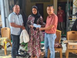 Wartawati Medan Pos Wafat, Ketua Pewarta Melayat ke Rumah Duka dan Berikan Santunan