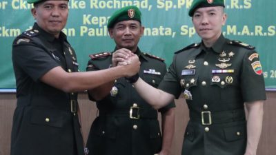 Kapten Ckm dr Ivan Paulus Gunata Resmi Jabat Kepala RST Pematangsiantar