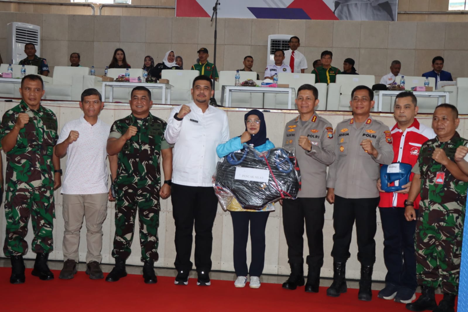Dibuka Walikota Medan, Kapolrestabes Medan Hadiri Kejuaraan Karate U-21 IMT-GT Tahun 2023