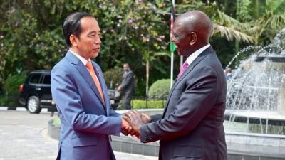 Hari Kedua di Kenya, Presiden Jokowi Lakukan Pertemuan Bilateral Dengan Presiden William Ruto