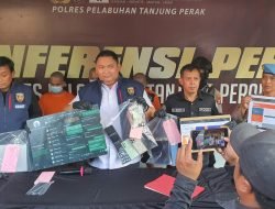 Sindikat Pembobol Rekening Bank Berhasil Diamankan Polres Pelabuhan Tanjung Perak 