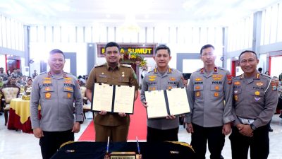 Kapolrestabes Medan Hadiri Launching Smart City di Polda Sumut