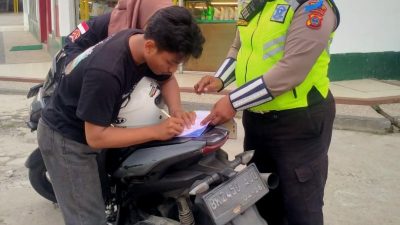 Sat Lantas Polrestabes Medan Ajak Warga Menjadi Pelopor Keselamatan Berlalulintas