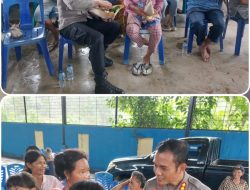 Puluhan Pemulung di TPA Sibolga Makan Bersama Dengan Kapolres Sibolga