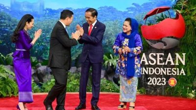 KTT Ke-43 ASEAN Dimulai, Presiden Jokowi dan Ibu Iriana Sambut Para Pemimpin ASEAN