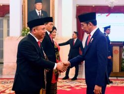 Presiden Jokowi Lantik Kepala Bakamla dan Kepala Barantin