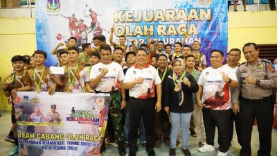 Pekan Olahraga Kelurahan Se-Kota Tebing Tinggi Resmi Ditutup, Kelurahan Rantau Laban Raih Juara Umum