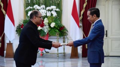 Presiden Jokowi Terima Surat Kepercayaan 12 Duta Besar Negara Sahabat