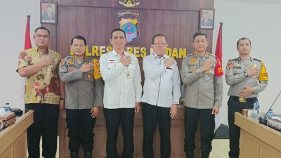 Kompolnas Kunker ke Polrestabes Medan, Bahas Pengawasan dan Pengamanan Pemilu 2024