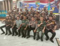 Sat Binmas Restabes Medan Cooling System Pemilu Damai 2024 Bersama FKPPI