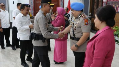 Kapolrestabes Medan Hadiri Sertijab Kabid Propam Polda Sumut