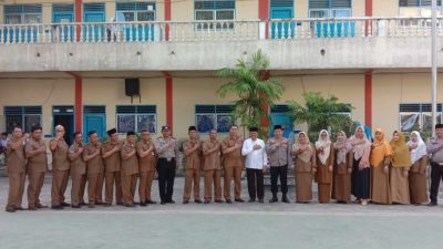 Jadi Irup di Yayasan SMA Istiqlal, Kasat Binmas Polrestabes Medan : Tekankan Jangan Tawuran dan Narkoba