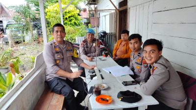 Waka Ops Res OMB Cek Kesiapan Anggota PAM Logistik Pemilu di Gudang KPUD Taput