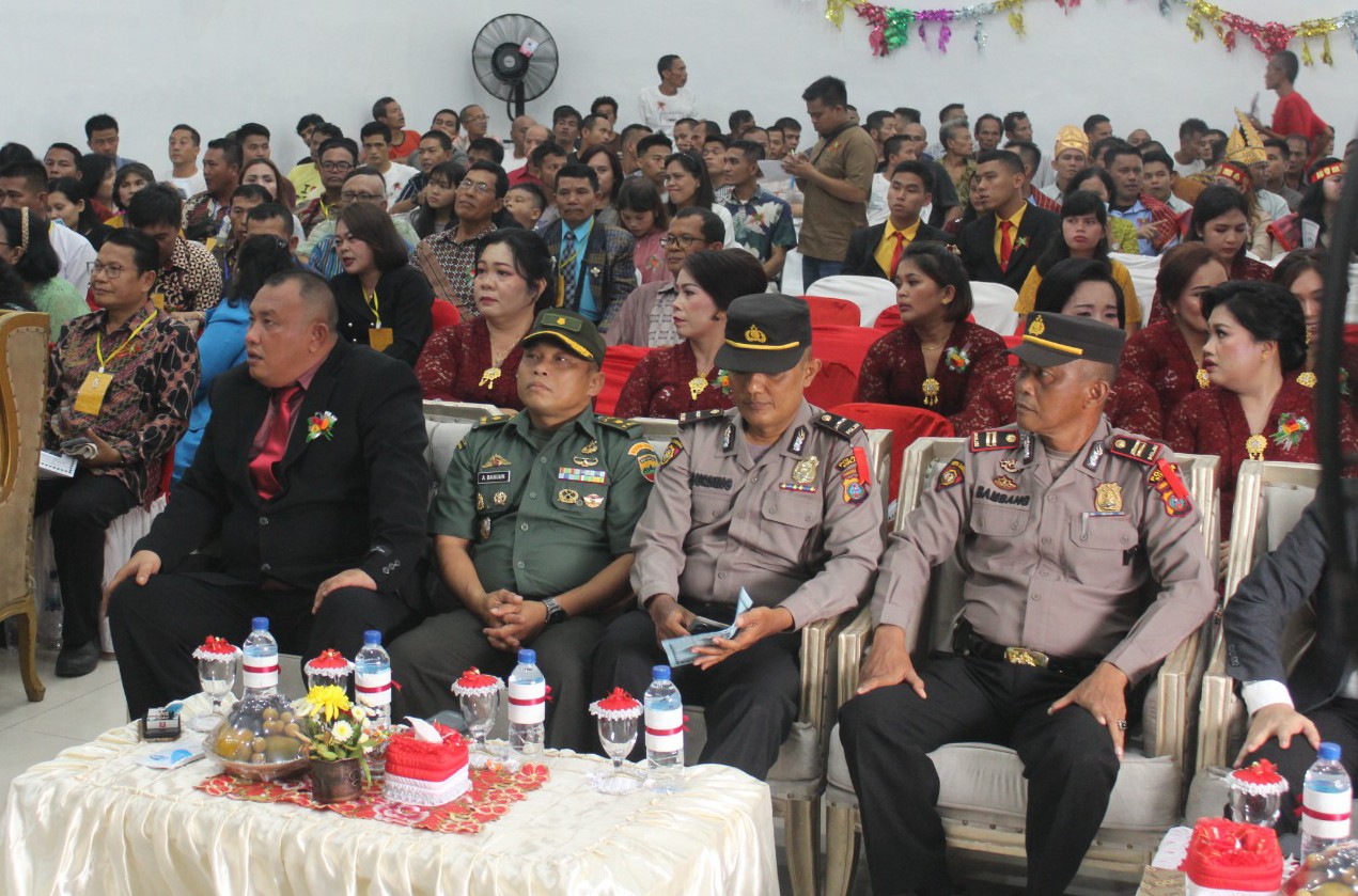 Kakanwil Kumham Sumut Hadiri Langsung Perayaan Natal Bersama Petugas dan WBP Lapas Binjai