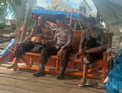 Kasubnitbinmasair Unit Patroli Sat Pol Airud Polres Tanjung Balai Ingatkan Jaga Kerukunan Antara Nelayan