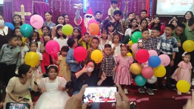 Perayaan Natal Anak Sekolah Minggu Gereja GKPI Jemat Khusus Sentosa Berlangsung Sukses dan Meriah 