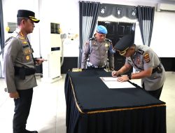 Kapolrestabes Medan Pimpin Penyerahan Jabatan Waka Polrestabes