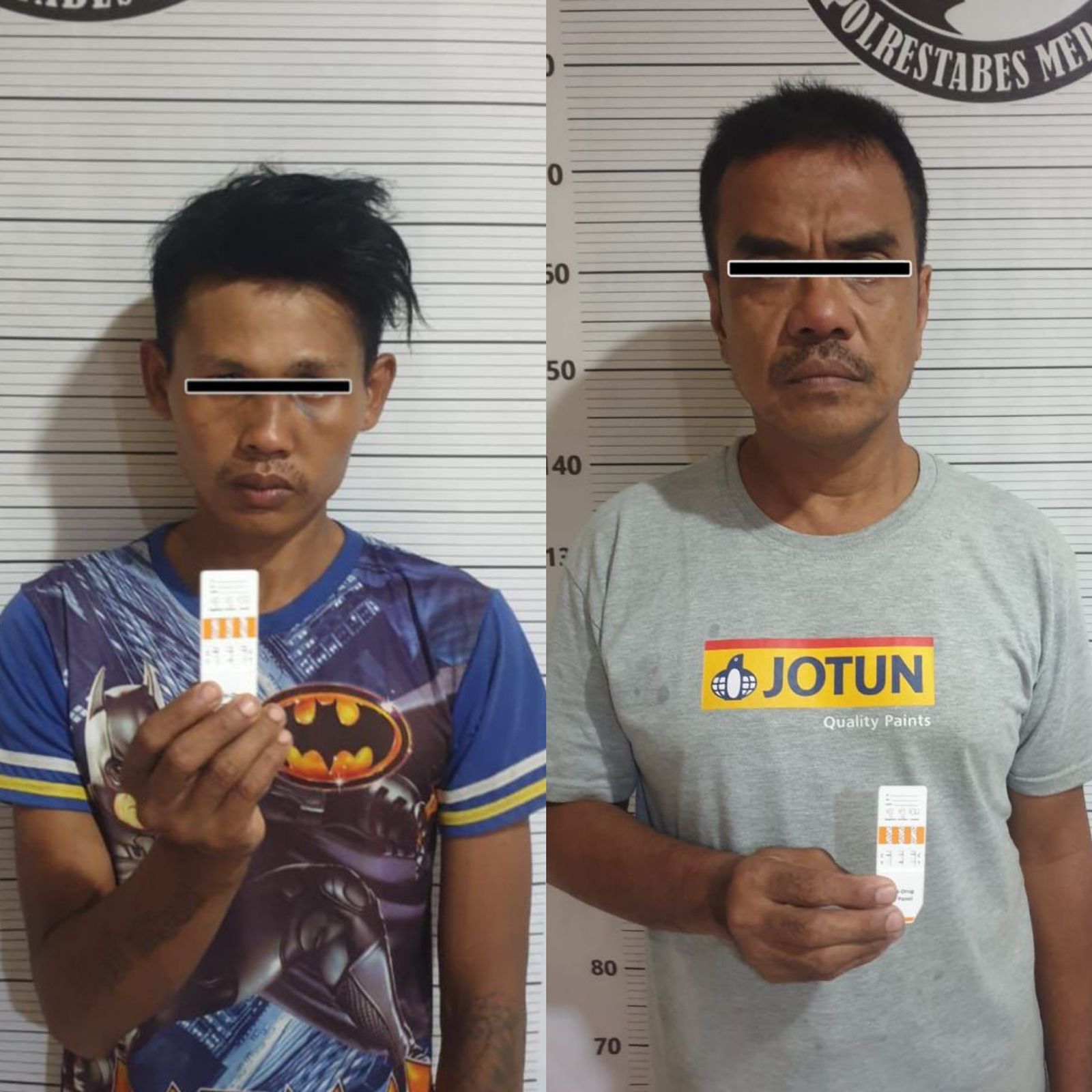 Gerebek Kampung Narkoba di Sunggal, Polrestabes Medan Sergap 2 Orang Pengguna Sabu