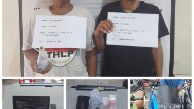Jawab Keresahan Warga, Satresnarkoba Polrestabes Medan Gerebek Kawasan Tanjung Anom