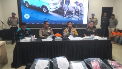 Polsek Medan Tuntungan Gulung Komplotan Pencurian Kaca Spion Mobil Mewah dan Curanmor