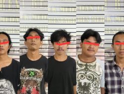 Gerak Cepat, Polisi Amankan 5 Pelaku Penyerangan di Gang Wongso Medan