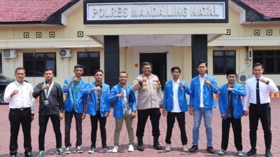 Kapolres Madina Terima Audensi PMII: Kolaborasi Menuju Pemilu Damai 2024