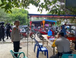 Kapolres Tanjung Balai Cek Pengamanan di PPK, Pastikan Personel Yang di Tugaskan Berada di Tempat Melaksanakan Tugas Dengan Baik