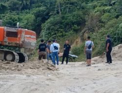 Poldasu Gerebek Eksplorasi Pertambangan Ilegal Pardede di Siantar