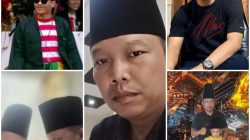 Ketua Suku Madura Kabupaten Labuhanbatu Utara Bersama Orang Madura Tanjung Balai Memperkenalkan Songkok Tinggi Khas Madura 