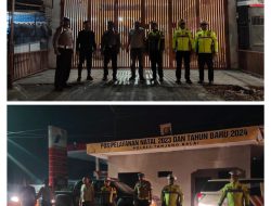Cegah Gangguan Kamtibmas di Malam Akhir Pekan, Polres Tanjung Balai Patroli Dini Hari Pagi di Objek Vital dan Daerah Rawan Gangguan Kamtibmas